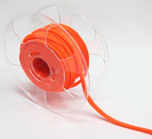 Elast-Kordel 6mm p.m. neon orange
